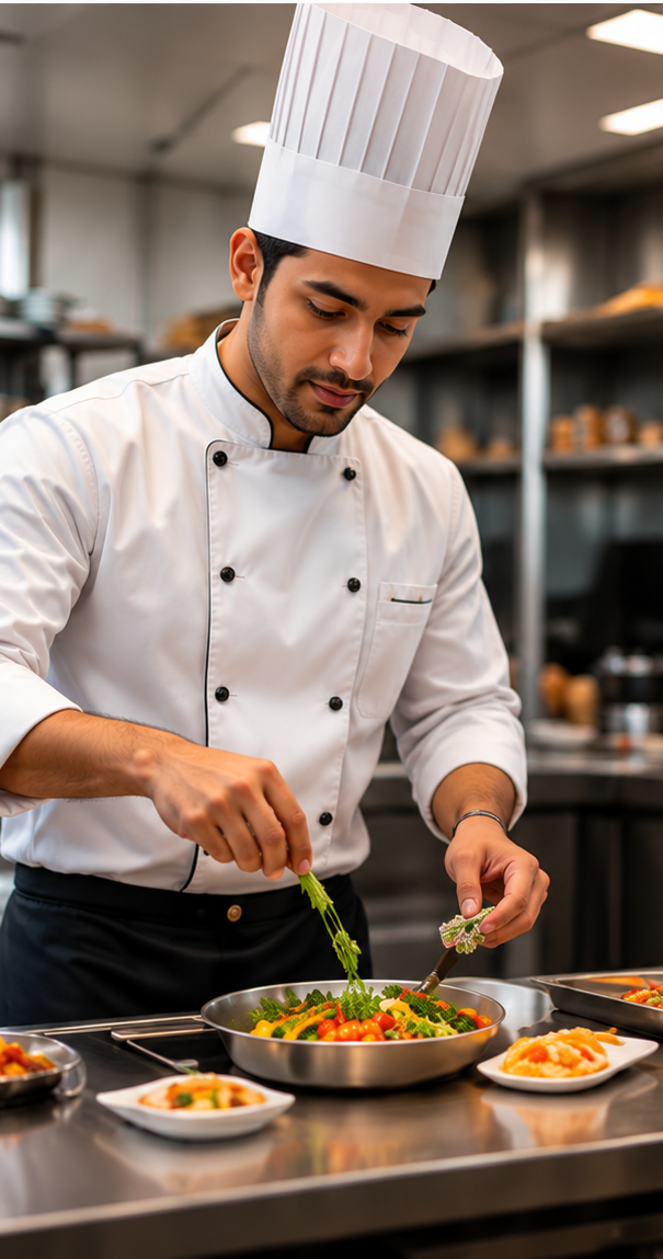 OTHM Level 3 Diploma in Hotel and Hospitality Management student